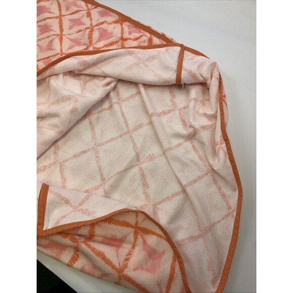 Tuckernuck Coral Medallion Terrycloth Cabana Coverup Hooded Pink Medium Large - Picture 12 of 15